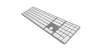 Wired Aluminum Keyboard
